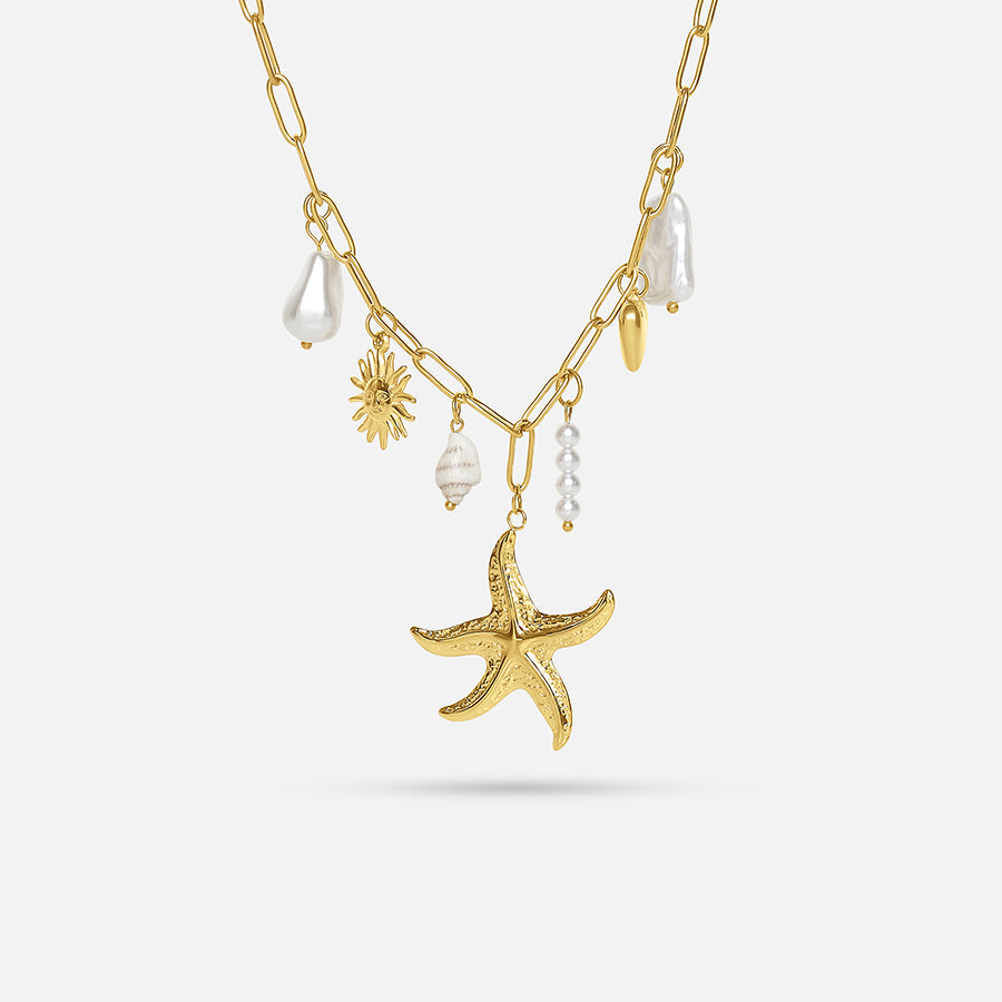 Collana “Il fascino del mare” con stella