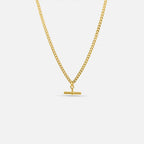 Collana con barra a T - Oro