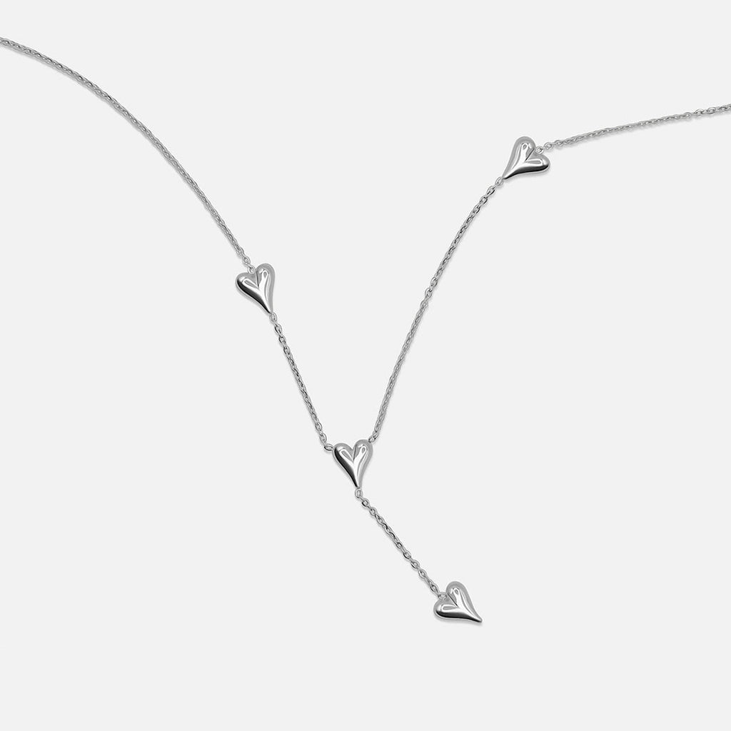 Collana con ciondolo a forma di cuore - Argento