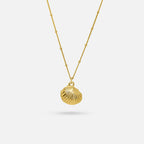 Collana con conchiglia oro