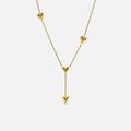 Collana con ciondolo a forma di cuore - Oro