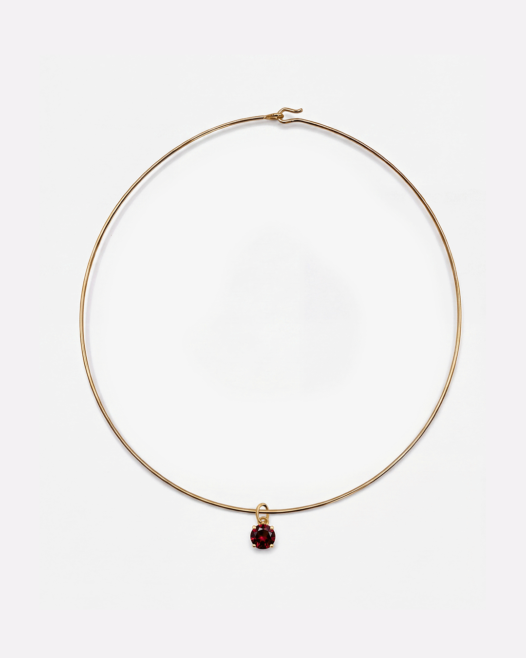 Collana con ciondolo con pietra del mese di nascita