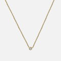 Collana con mini pietra