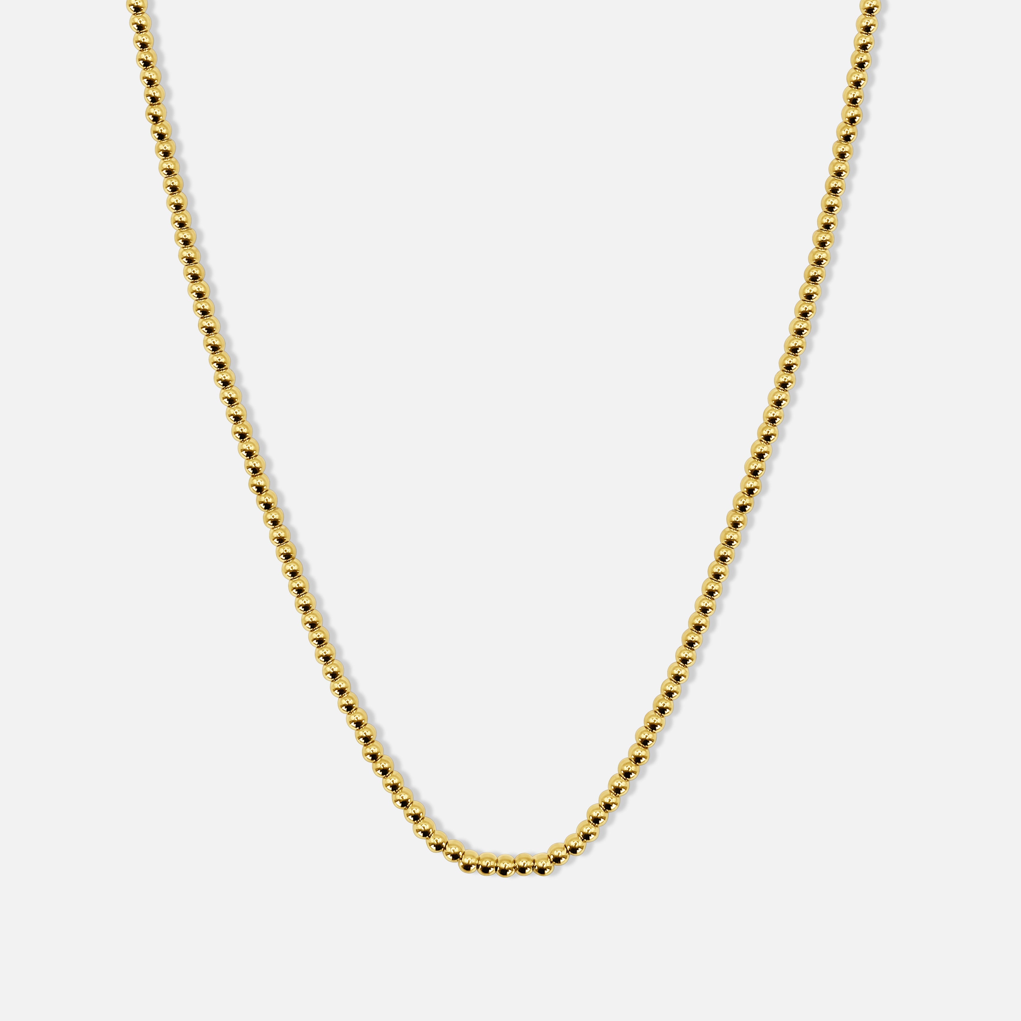 Collana classica con perline
