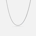 Collana con finitura argentata