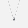 Collana con pendente a goccia - Argento